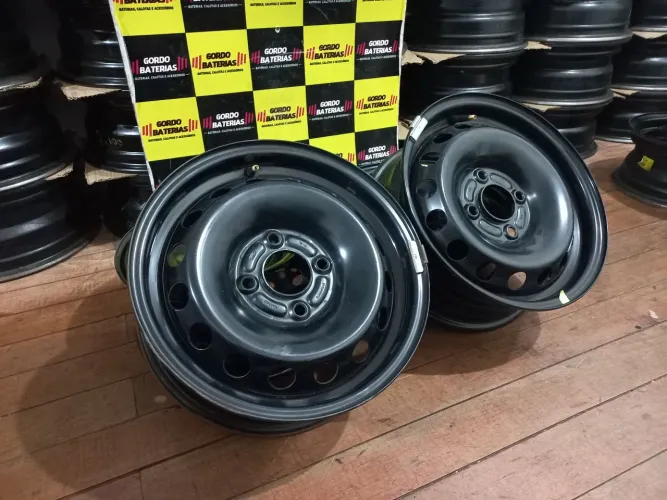 Jogo de roda aro 14 Ford Ka Fiesta Escort Courier Logus. R$790,00 o jogo. Disk entrega 