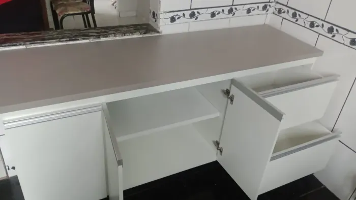 Armário balcão 2,20 feito em 100% MDF