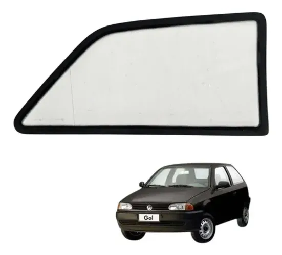 Vidro Fixo Traseiro Esquerdo Volkswagen Gol 1.8 Cl 1996 1997