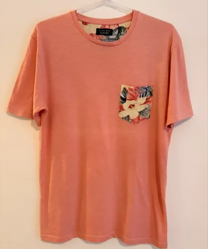 Camiseta rosa zara P