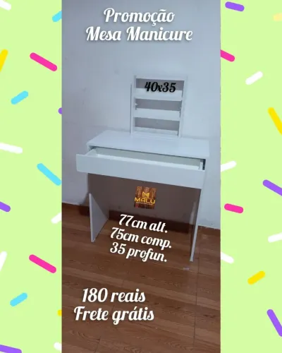 Mesa Manicure Promocional com Frete Grátis!