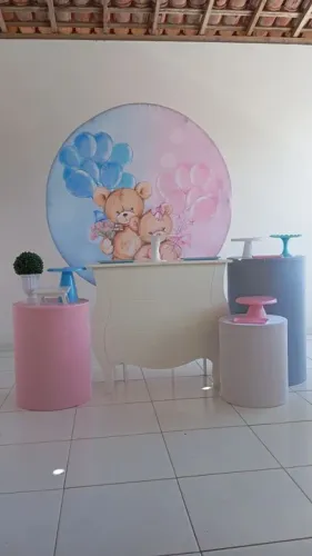 Kit decoração: chá revelação *