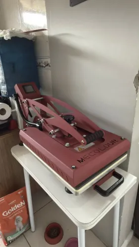 Prensa Plana Mecolour 33 X 45 com pistão (110v)