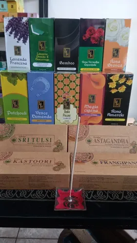 Incensos indianos diversos aromas