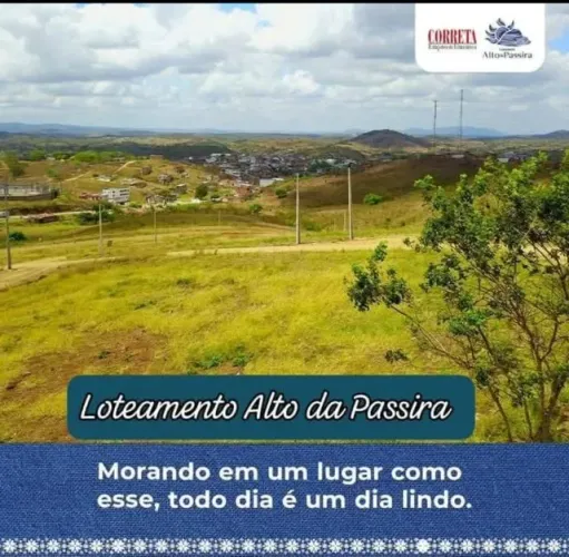 Lot. Alto da Passira Parcelas a partir R$249,00 - 200m²