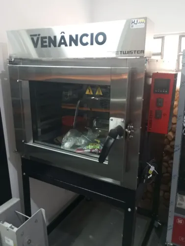 NZ. Forno turbo as gás 5 assadeiras VENÂNCIO 