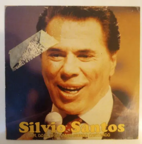 LP COMPACTO SILVIO SANTOS | UM, DOIS, TRÊS / TODO MUNDO CANTANDO<br>