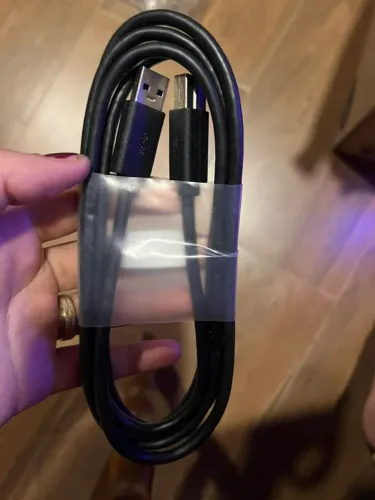 Cabo Usb-a 3.0 Usb-b 3.0 Preto 1,8 M Novo Original Dell