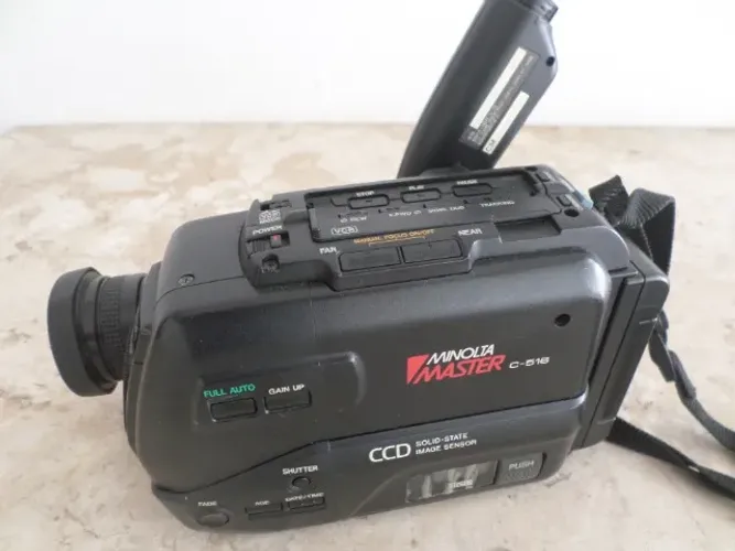 Câmera Minolta VHS