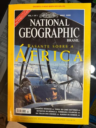Revista National Geographic primeira edição em português