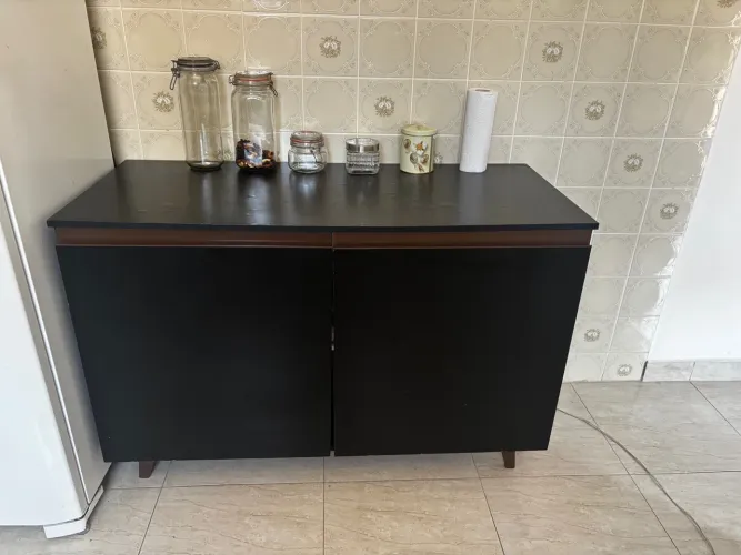Armário cozinha com bancada 