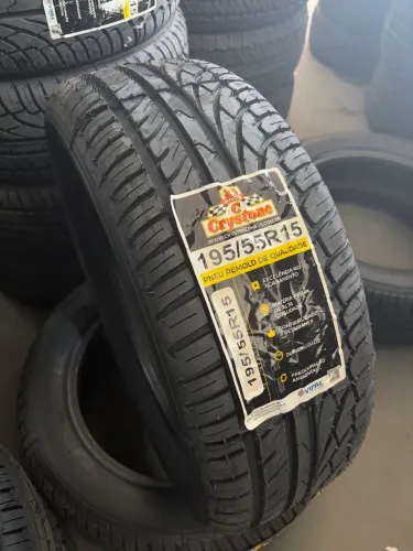 Pneu 195/55 R15 Crystone remolde 