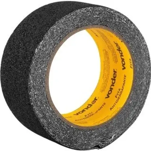 FITA ANTIDERRAPANTE VONDER 50MMX5MTS PRETA