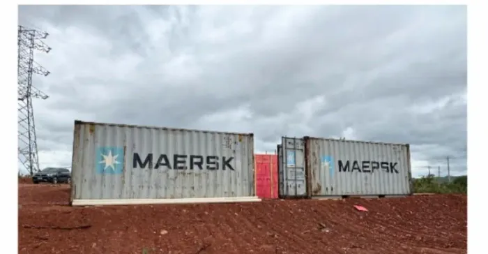 Container marítimo 20 e 40 pés