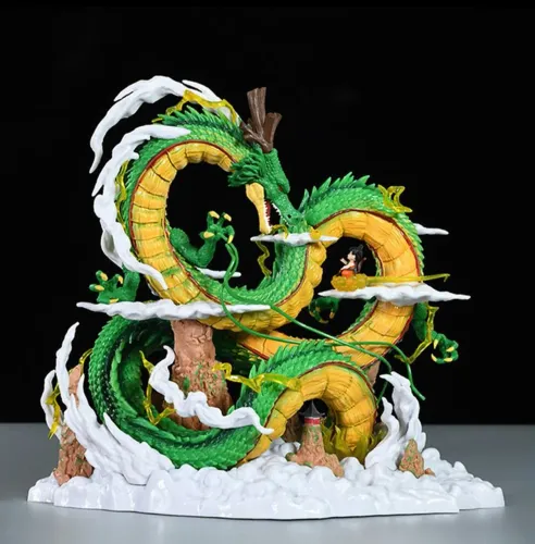 Boneco Shenlong Dragon Ball Anime Miniatura Action Figure 23cm