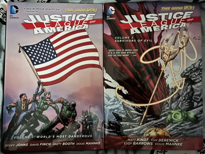 Liga da Justiça - Justice League of America HCs 1 e 2 (New 52 - Completa)