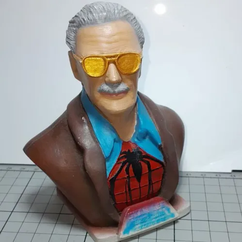 Lote 4 enfeites Marvel impressão 3D