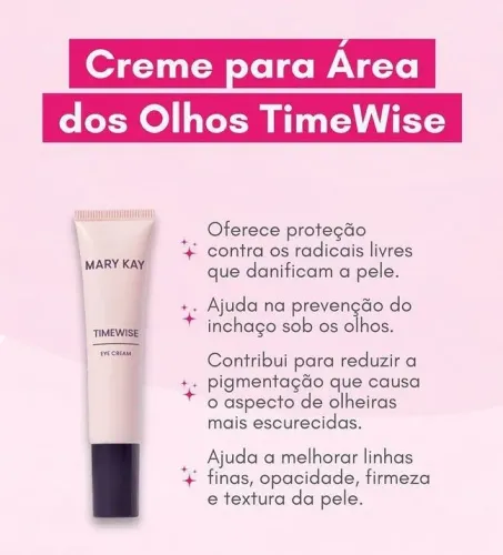 Creme para Área dos Olhos TimeWise Mary Kay