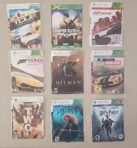 Jogos Xbox 360 desbloqueados - 6 jogos por 50!