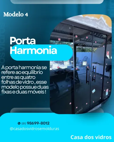 Portas de vidro temperado para residencias