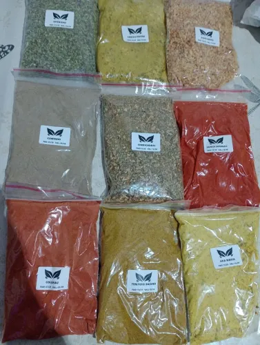 Temperos 100 g saquinho 6,00 cada