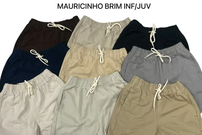 Shorts Mauricinho Brim - Infantil e Juvenil 