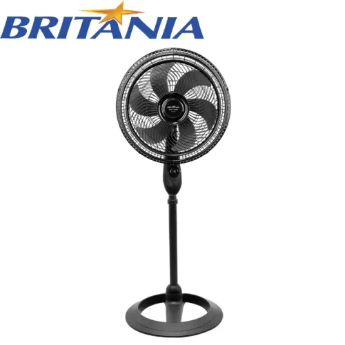 Ventilador de Coluna Britânia Maxx Force Turbo BVT450 160W 3 Velocidades Preto