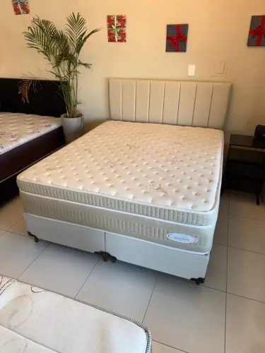 Colchão Queen MAXFLEX TOP COMPLETO - Entrego!