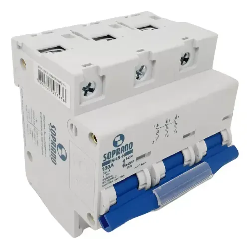 Disjuntor Soprano Shb3 H 100a - 10 Ka