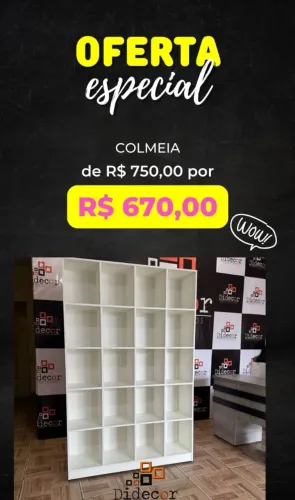 Estante Colmeia com Oferta Especial