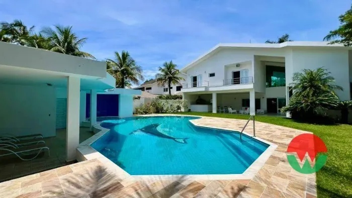 Casa com 6 dormitórios para alugar, 600 m² por R$ 24.000,00/mês - Acapulco - Guarujá/SP