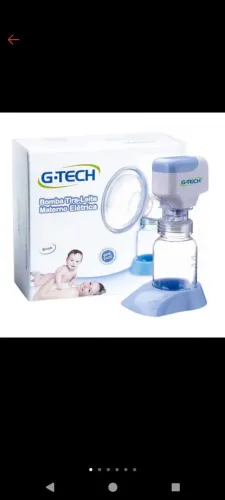 Bomba Tira-Leite Materno Elétrica G-TECH