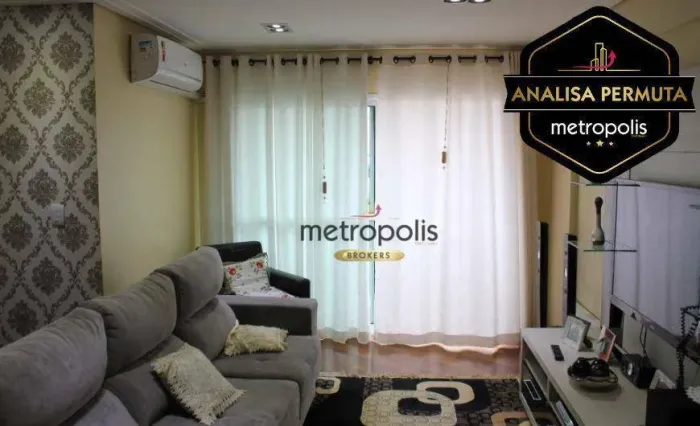 Apartamento à venda, 146 m² por R$ 1.008.800,00 - Santa Paula - São Caetano do Sul/SP