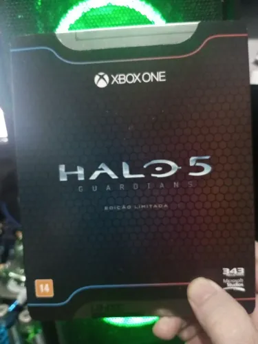 Halo 5 guardians edição limitada steelbook Xbox one series x xone jogo game