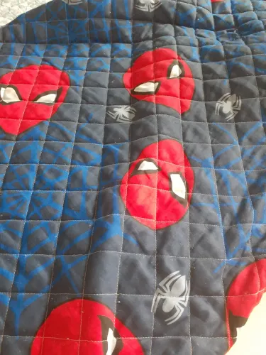 Colcha infantil do homem Aranha 