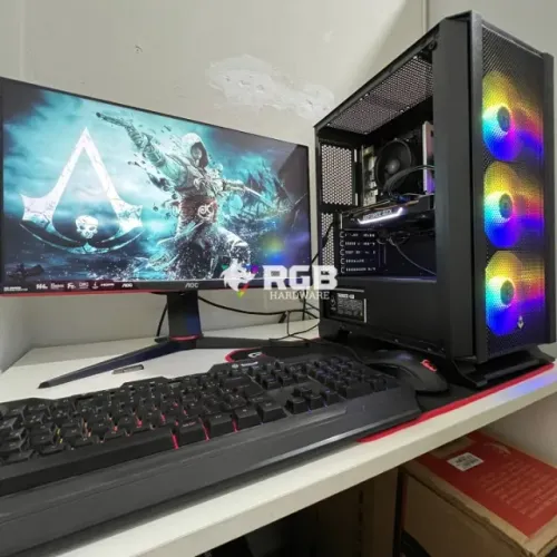 PC Gamer COMPLETO RYZEN 5 + GTX1660+ 1 ano de garantia e em até 12x
