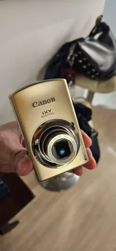 canon ixy 920is digital 10 mega pixel dourado