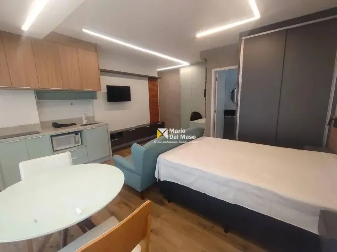 Studio com 1 dormitório para alugar, 31 m² por R$ 3.774,00/mês - Campo Belo - São Paulo/SP