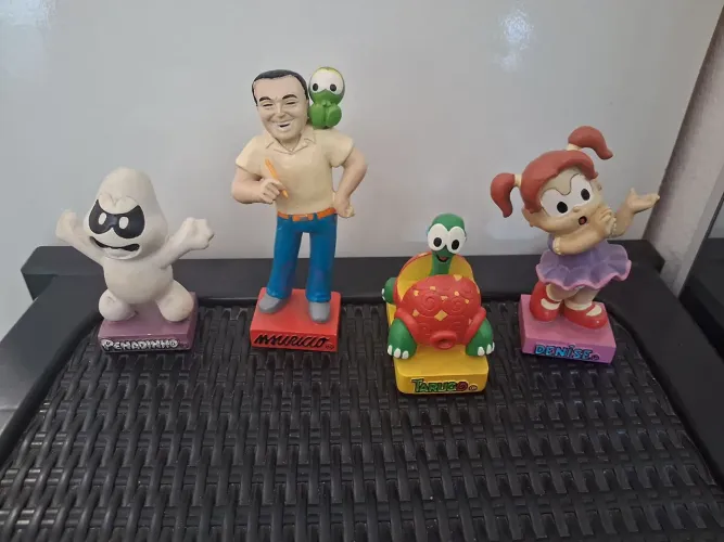 Lote com Miniaturas turma da Mônica salvat