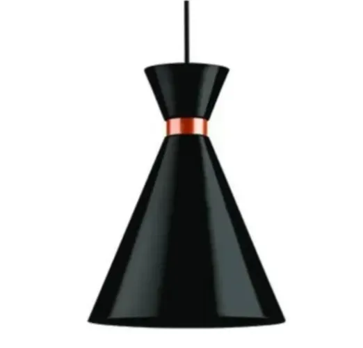 Pendente 611 Deluxe 24cm Dital Preto e cobre