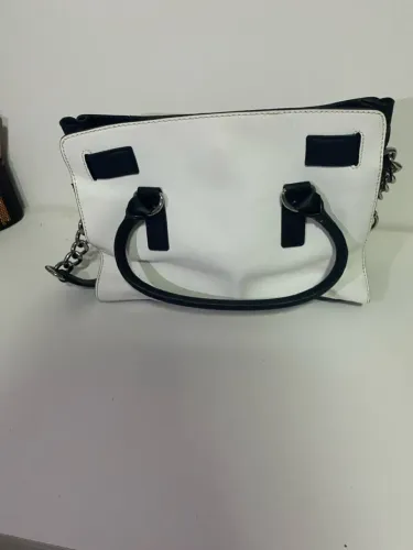 Bolsa Michael Kors Branca e Preta