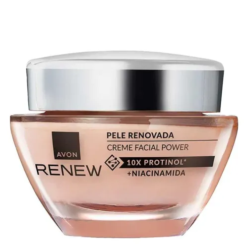 Avon Renew Creme Facial Power 10x Protinol + Renew Uniformizador
