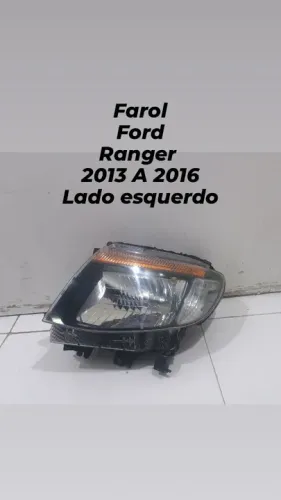 Farol Ford Ranger 2013 a 2016 lado esquerdo