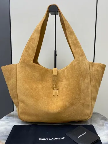 Bolsa de Ombro YSL  Saint Laurent em Camurça Original 
