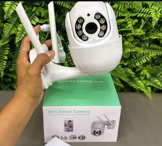 Câmera de Segurança WiFi Smart Camera 360 com visão noturna a Prova de água 