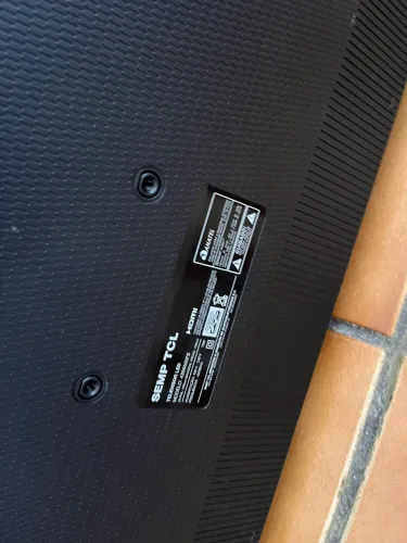 Tv 42? TCL ( sem imagem ) só tem som 