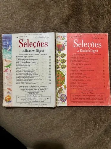 Revistas Antigas Seleções