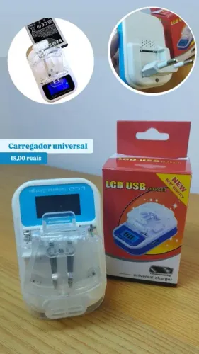 Carregador Universal para bateria 