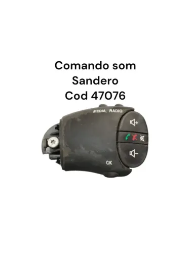 Comando som Sandero 47076