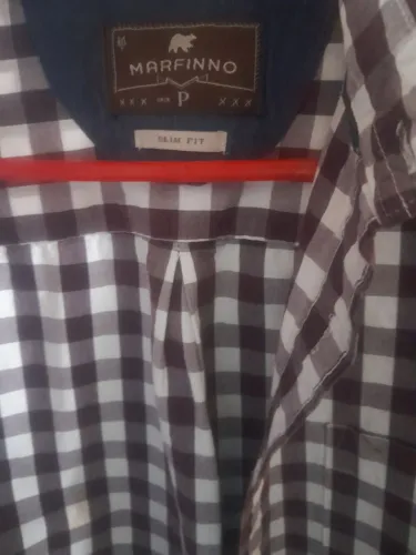 Camisa Xadrez Slim Fit Marfinno